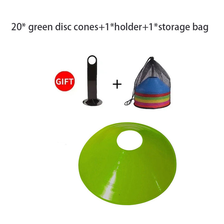 Premium Soccer Training Cones – Set of 10/20/30/50 Agility Discs for Football & Sports Training – Durable PE Material, Bright