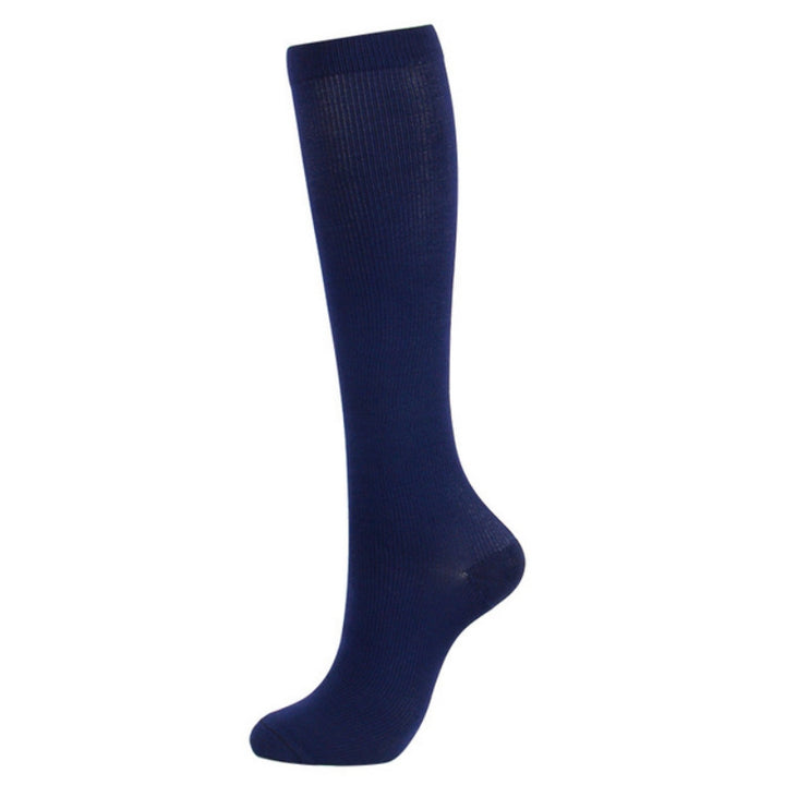 Premium Compression Socks for Men & Women – 6 Pairs, Black & Skin Color – Support for Varicose Veins, Swelling, Recovery, 