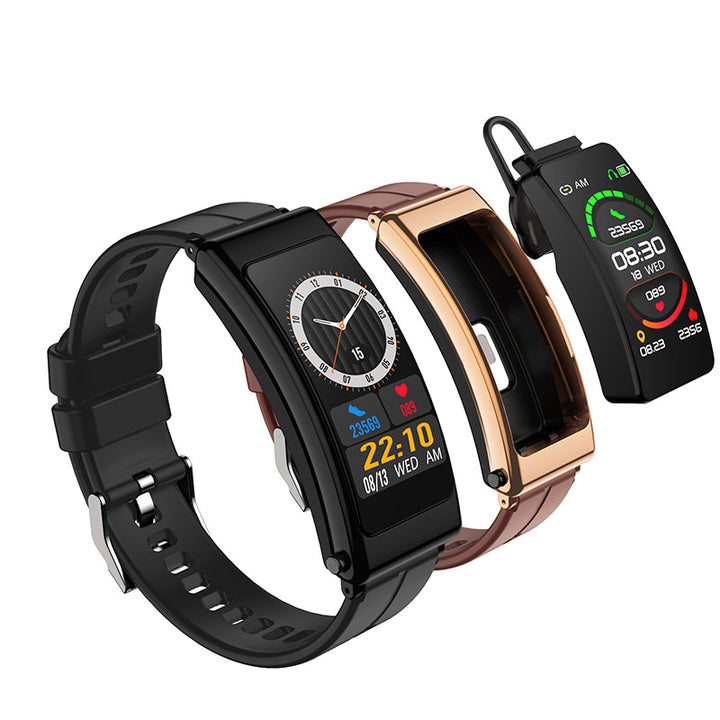 Premium Bluetooth Smart Fitness Watch – Heart Rate, Pedometer, Sports Tracker, Fitness Band for Men & Women, Talk Bluetooth 