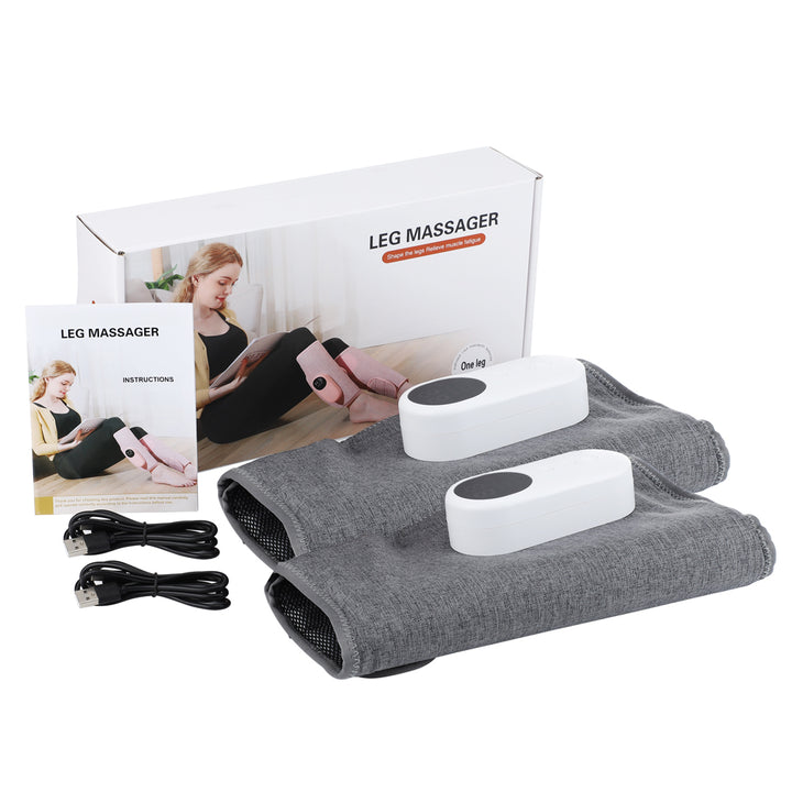 Premium Electric 360° Full Cover Leg Massager with Hot Compress & Vibration - Muscle Relaxation, Fatigue Relief, Adjustable