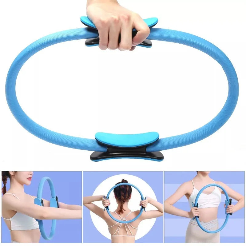 Premium Yoga Pilates Circle – Fitness Hoop for Inner Thigh & Body Sculpting – Durable Home Gym Equipment – Ideal for Upper
