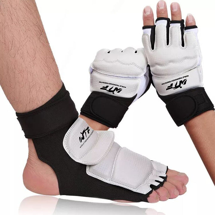Premium Taekwondo Protective Gear Set – Thickened Combat Training Equipment for Boxing, Karate, Judo, Gloves, and Uniforms