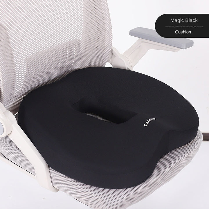 Premium Memory Foam Seat Cushion – Orthopedic Back & Waist Support for Office, Car, & Home – Coccyx Relief, Hip Massage Pad,