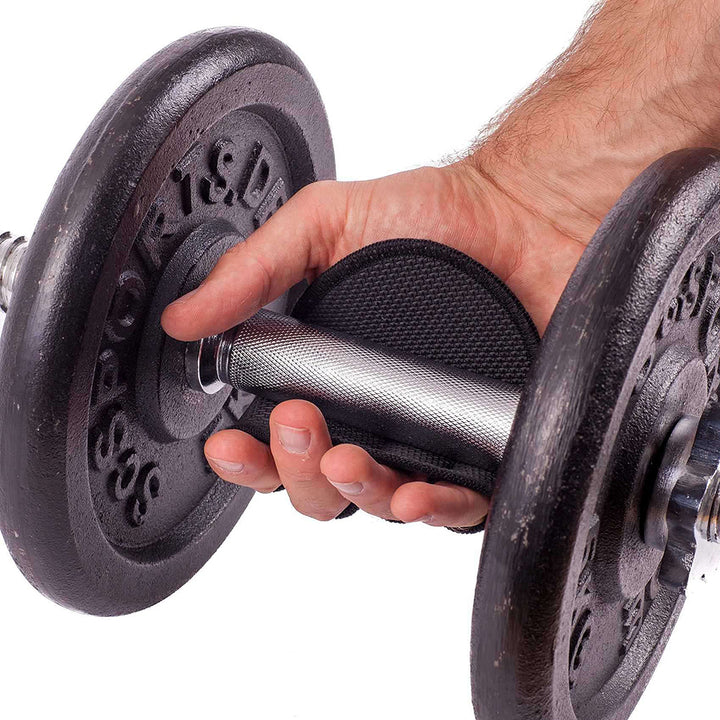 Premium Neoprene Grip Pads for Weightlifting & Powerlifting - Anti-Slip Workout Gloves for Calisthenics, Fitness & Sports,
