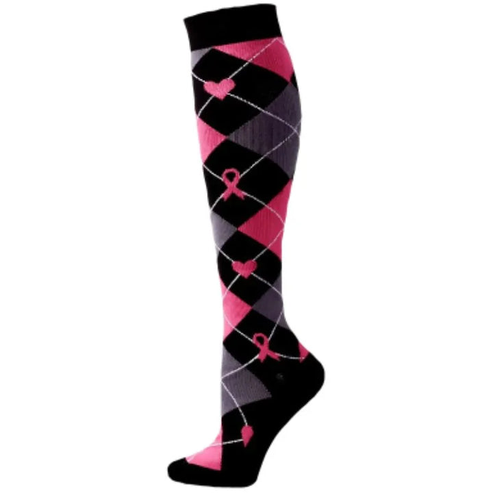 Premium Cycling Compression Socks for Men & Women – Prevent Varicose Veins, Edema & Diabetes – Knee Support for Running,