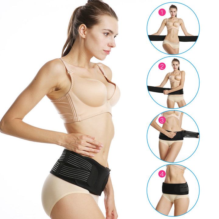 Premium Sacroiliac Hip Brace for Lower Back Pain Relief | Adjustable Si Belt for Sciatic Nerve, Pelvic, Lumbar, and Hip  