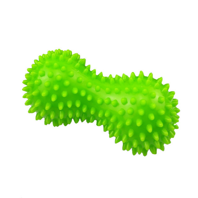 Premium Peanut Tip Massage Ball for Muscle Relief, Plantar Fasciitis, Arthritis, Shoulder Pain, and Sole Tension - 