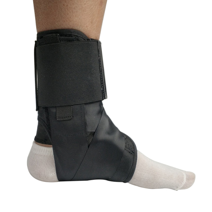 Premium Adjustable Ankle Brace - Compression Support Strap for Pain Relief, Elastic Ankle Guard for Basketball and Sports 