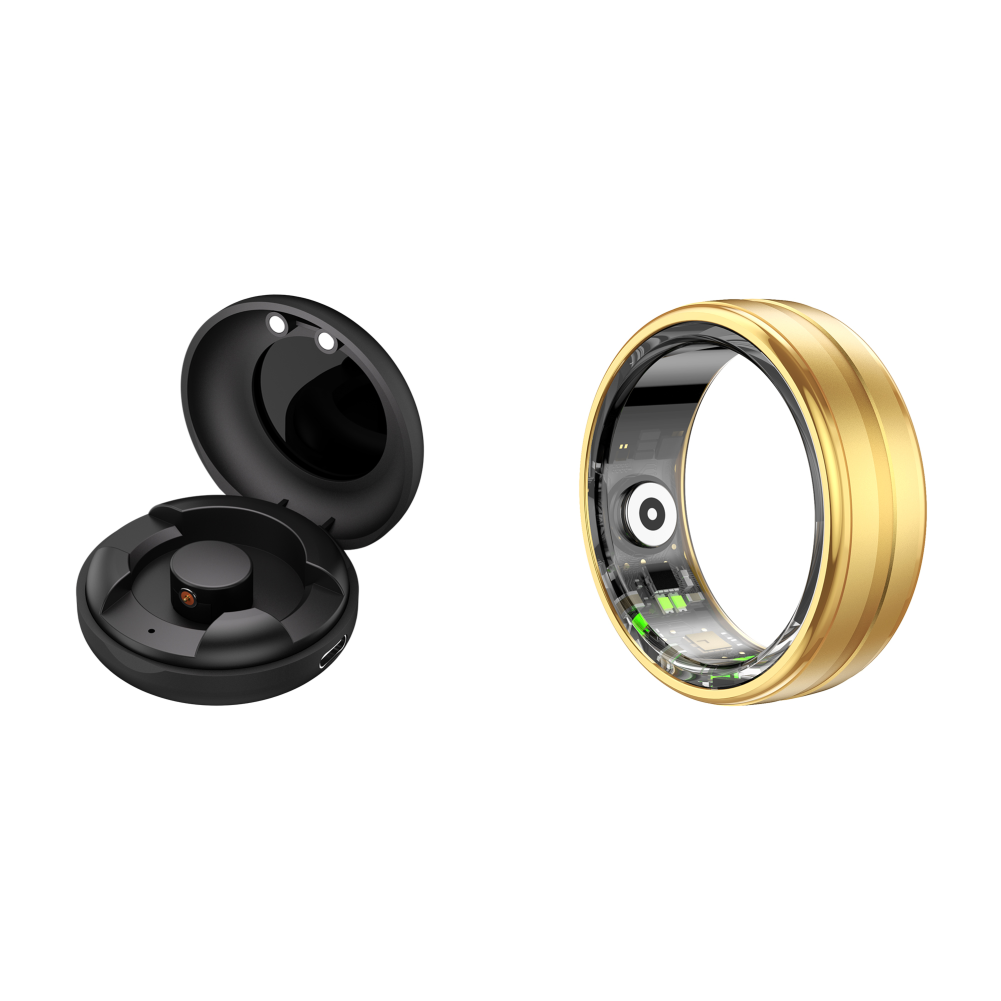 Premium Smart Ring for Men & Women – Health Monitor, Fitness Tracker, Waterproof Design, Multiple Sport Modes