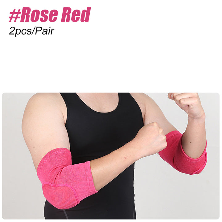 Premium Elastic Elbow Brace for Sports, Compression Arm Sleeve, Breathable Elbow Pads for Safety and Support, Adjustable
