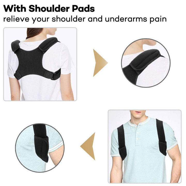 Premium Children’s Posture Corrector Belt - Orthopedic Shoulder and Lumbar Support for Kids & Teens - Adjustable,
