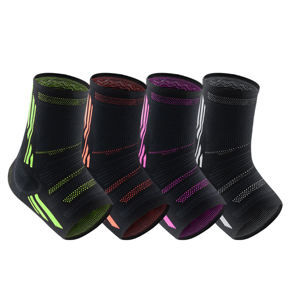 Premium Ankle Support Socks for Sports | Elastic Breathable Foot Brace for Pain Relief in Running, Cycling, Basketball, 