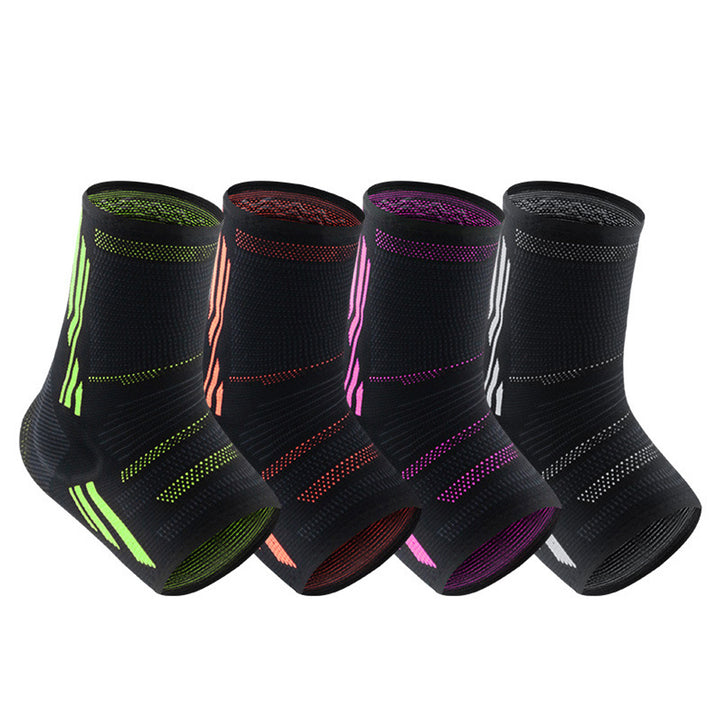 Premium Ankle Support Socks for Sports | Elastic Breathable Foot Brace for Pain Relief in Running, Cycling, Basketball, 