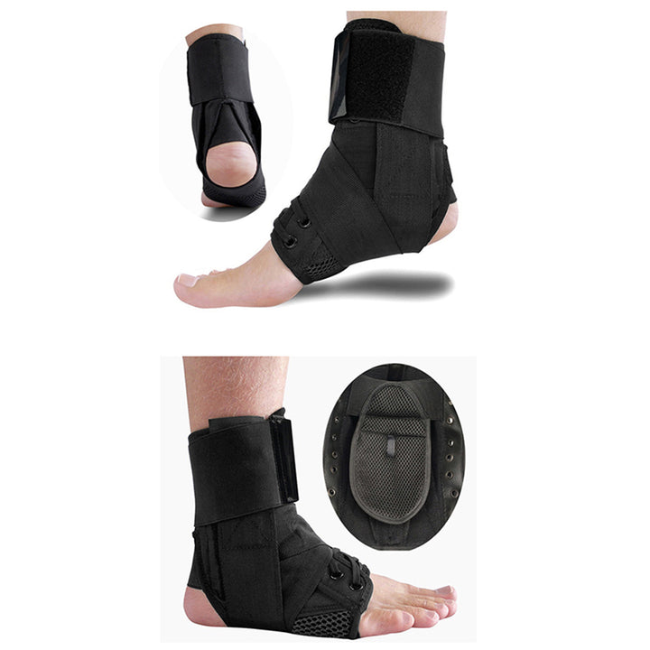 Premium Adjustable Ankle Brace - Compression Support Strap for Pain Relief, Elastic Ankle Guard for Basketball and Sports 