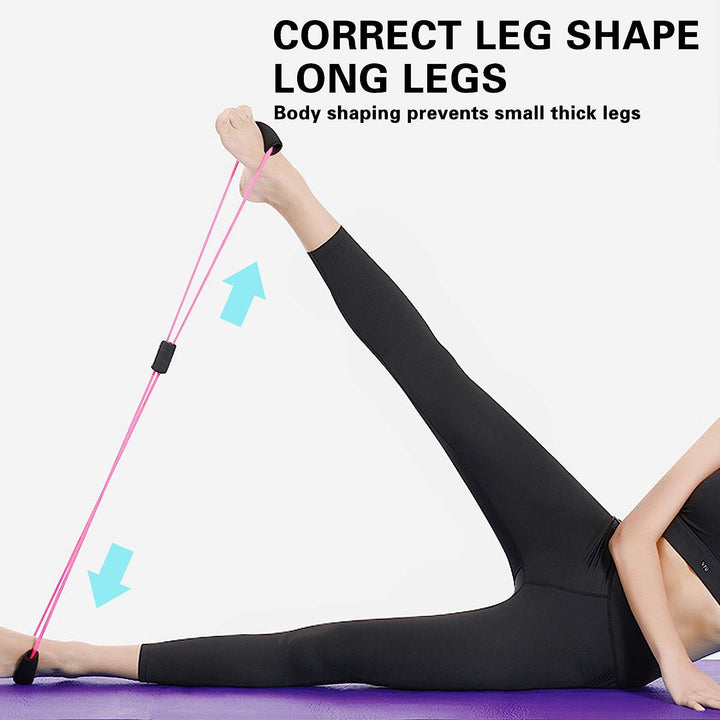 Premium Pedal Resistance Band – Multifunctional Arm, Leg, and Abdominal Trainer for Weight Loss, Bodybuilding, and Full-Body