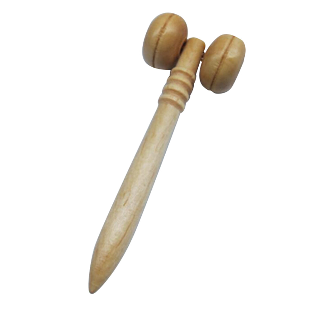 Premium Wooden Spa Massage Tool - Muscle Roller Stick for Cellulite Blasting, Deep Tissue Release, Foot and Body Self-Massage