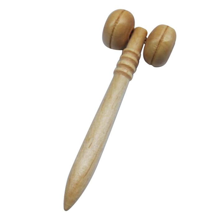 Premium Wooden Spa Massage Tool - Muscle Roller Stick for Cellulite Blasting, Deep Tissue Release, Foot and Body Self-Massage