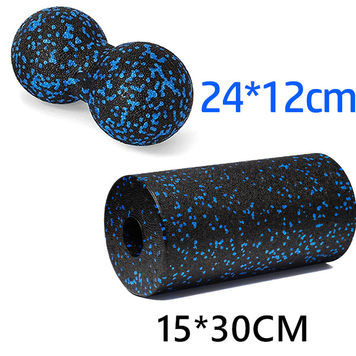 Premium EPP Fascia Massage Foam Rollers & Fitness Balls Set for Deep Tissue, Trigger Point Relief, Muscle Recovery, Yoga