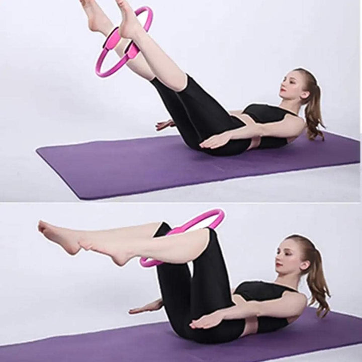 Premium Yoga Pilates Circle – Fitness Hoop for Inner Thigh & Body Sculpting – Durable Home Gym Equipment – Ideal for Upper